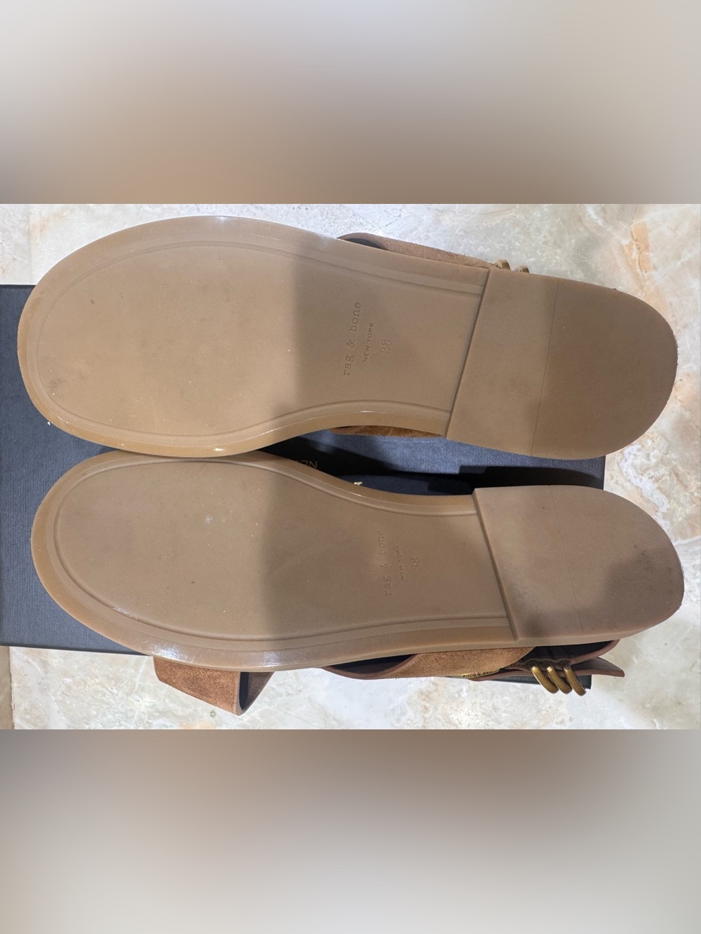 Rag & Bone Gia Toe Loop Sandal US 8 - Picture 10 of 10